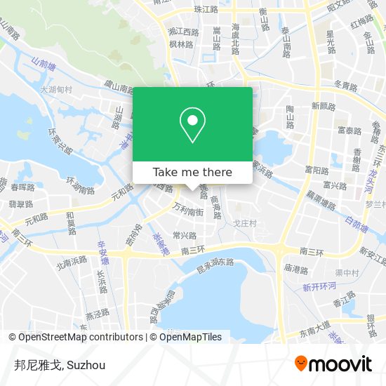 邦尼雅戈 map