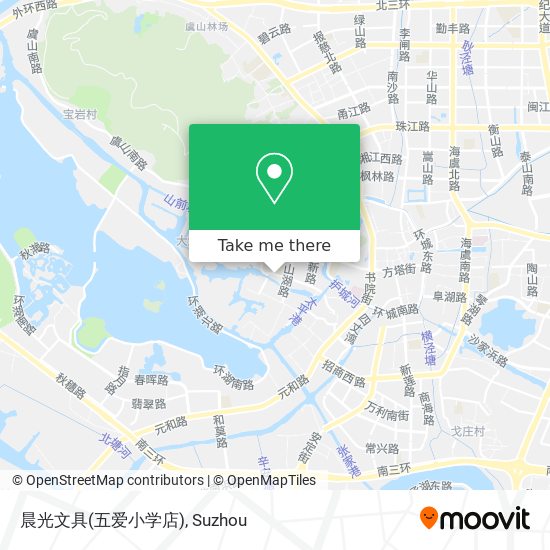 晨光文具(五爱小学店) map