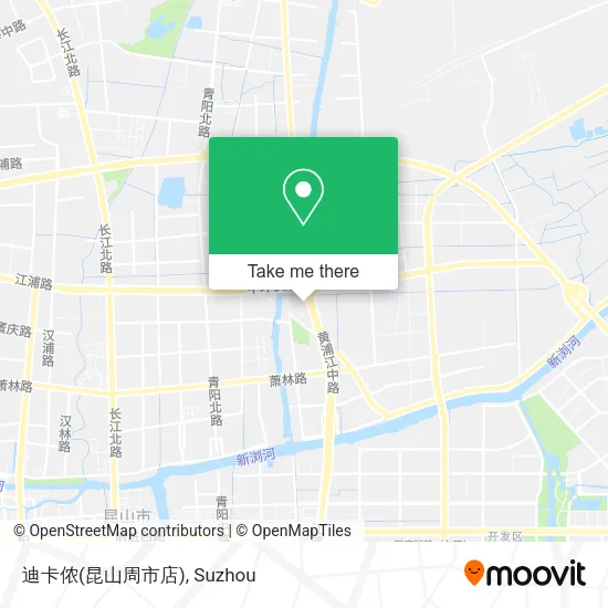 迪卡侬(昆山周市店) map