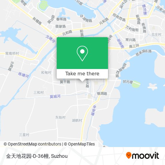 金天地花园-D-36幢 map