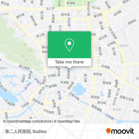 第二人民医院 map