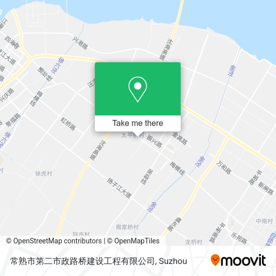 常熟市第二市政路桥建设工程有限公司 map