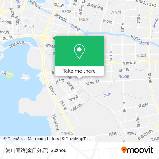嵩山面馆(金门分店) map