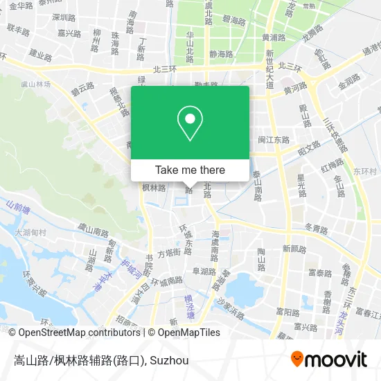 嵩山路/枫林路辅路(路口) map