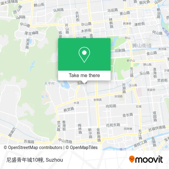 尼盛青年城10幢 map