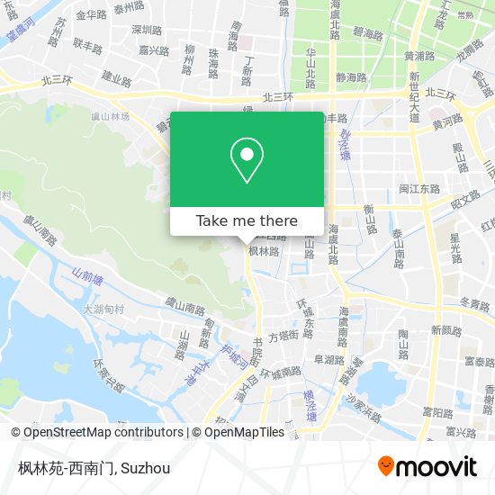 枫林苑-西南门 map