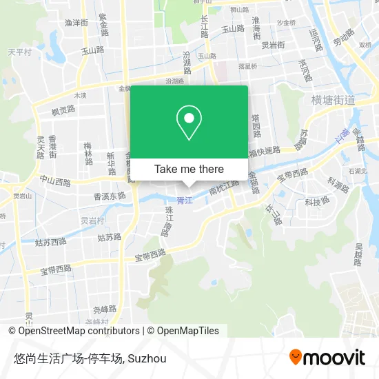 悠尚生活广场-停车场 map