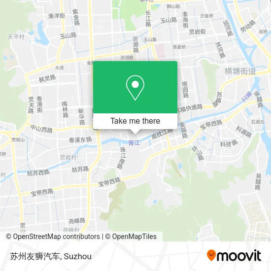 苏州友狮汽车 map