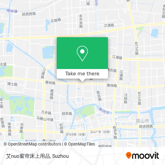 艾nuo窗帘床上用品 map