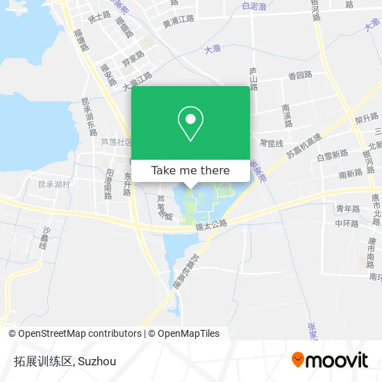 拓展训练区 map