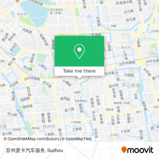 苏州爱卡汽车服务 map