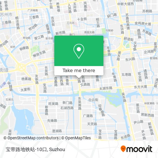 宝带路地铁站-10口 map