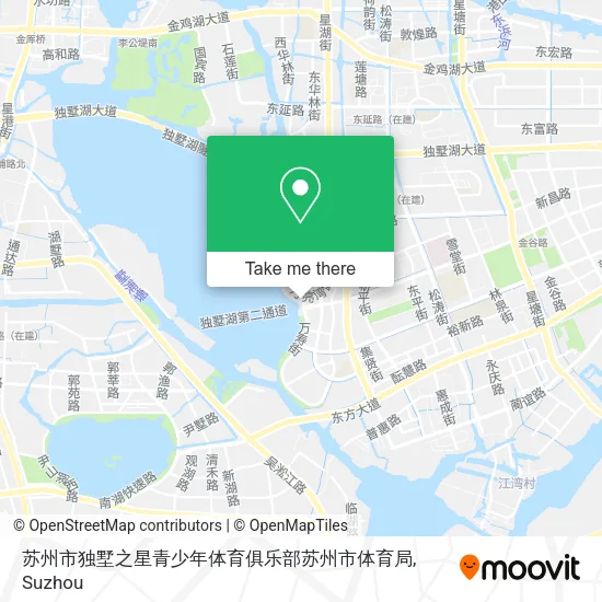 苏州市独墅之星青少年体育俱乐部苏州市体育局 map