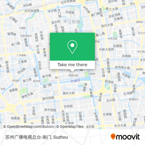 苏州广播电视总台-南门 map