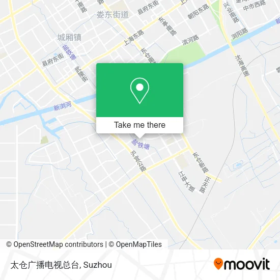 太仓广播电视总台 map