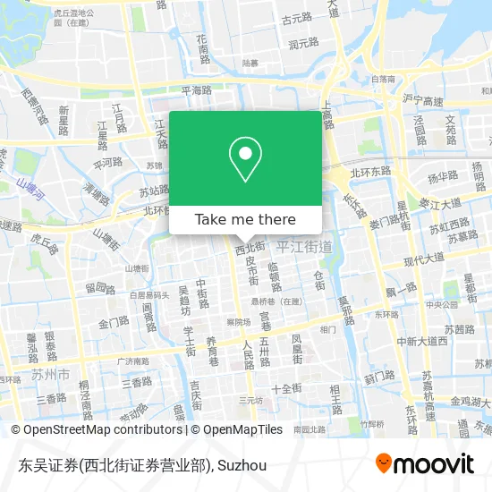 东吴证券(西北街证券营业部) map