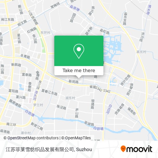 江苏菲莱雪纺织品发展有限公司 map