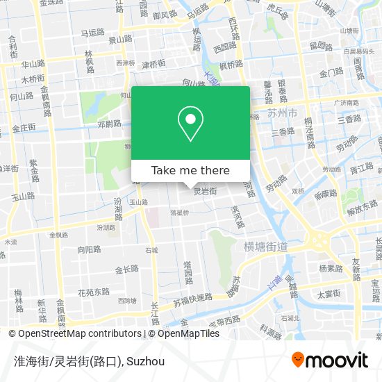 淮海街/灵岩街(路口) map