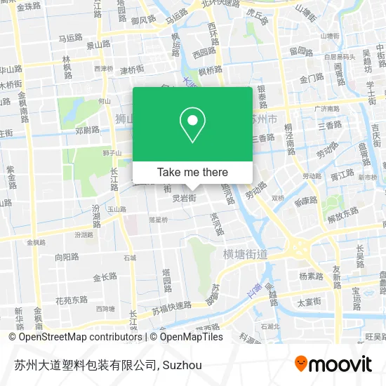 苏州大道塑料包装有限公司 map