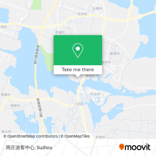 周庄游客中心 map