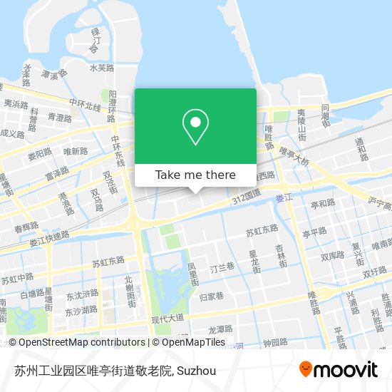 苏州工业园区唯亭街道敬老院 map