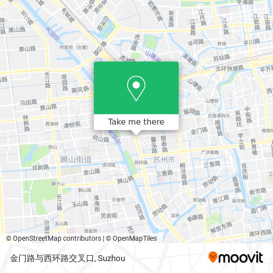 金门路与西环路交叉口 map