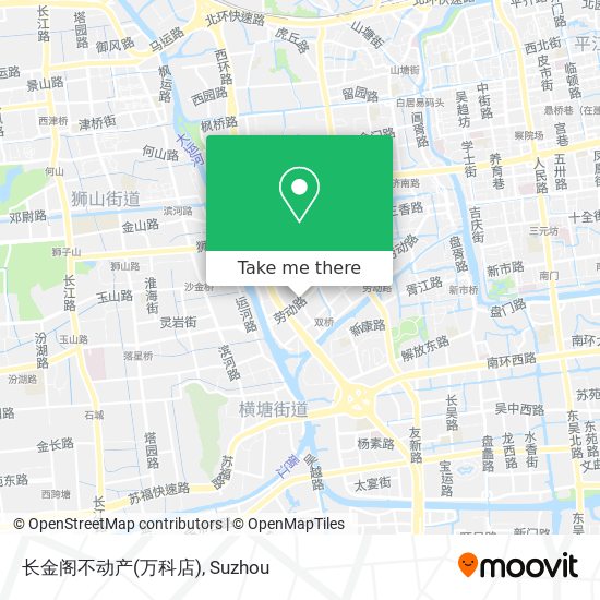 长金阁不动产(万科店) map
