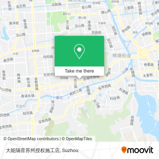 大能隔音苏州授权施工店 map