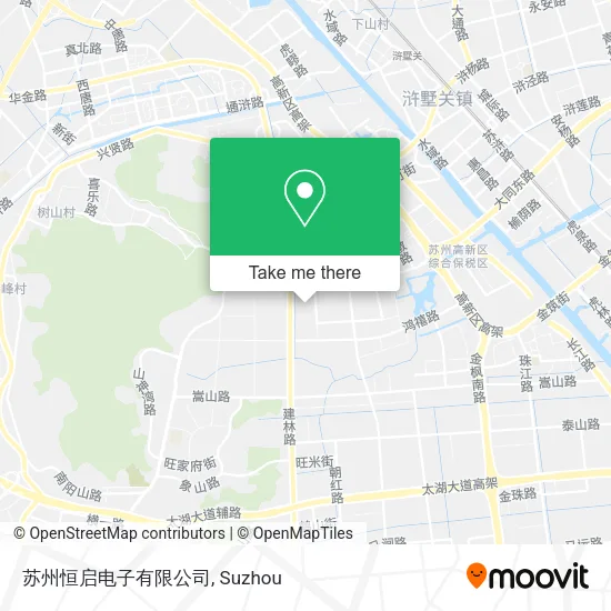 苏州恒启电子有限公司 map