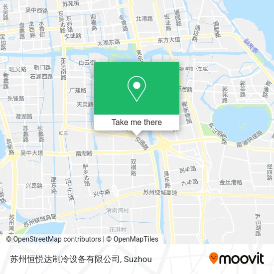 苏州恒悦达制冷设备有限公司 map