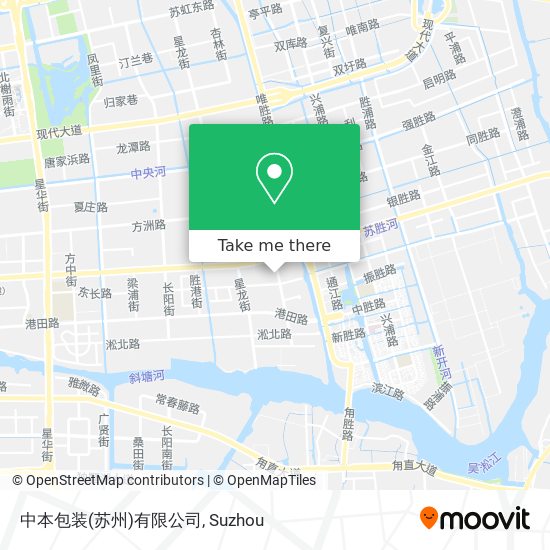 中本包装(苏州)有限公司 map