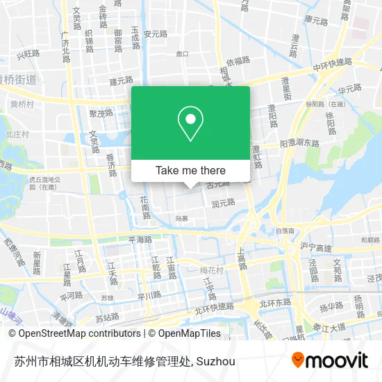苏州市相城区机机动车维修管理处 map
