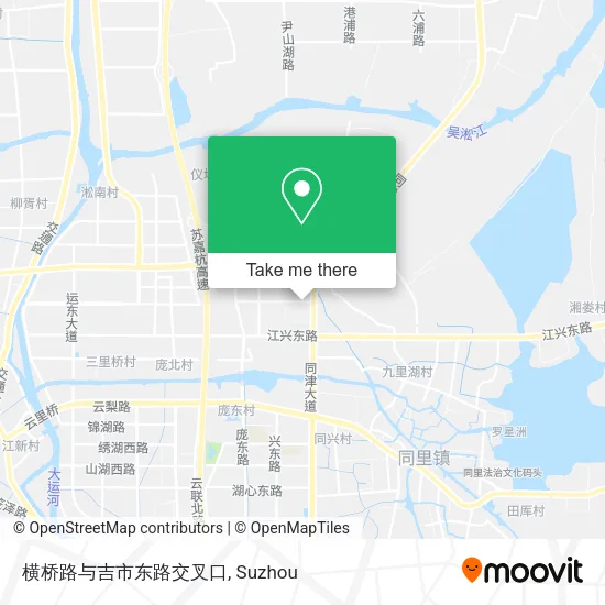 横桥路与吉市东路交叉口 map