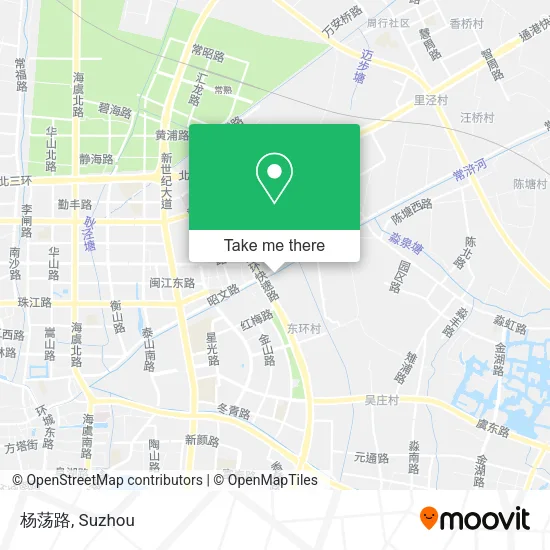 杨荡路 map