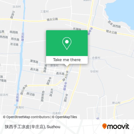 陕西手工凉皮(辛庄店) map