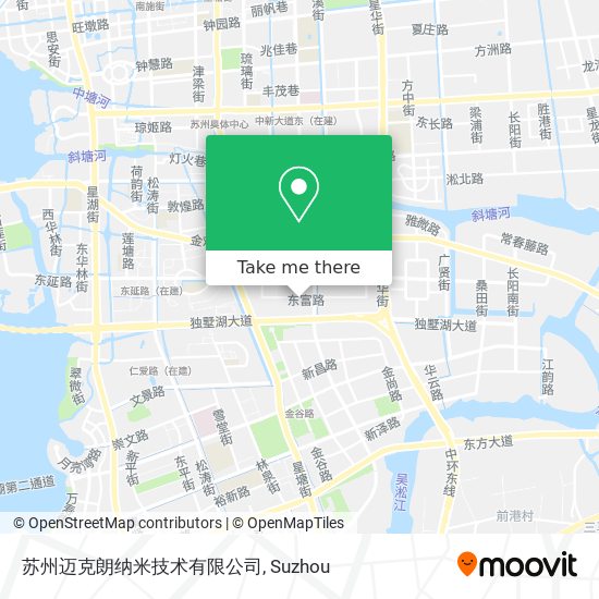 苏州迈克朗纳米技术有限公司 map