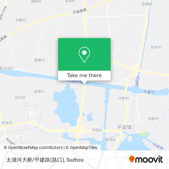 太浦河大桥/平建路(路口) map