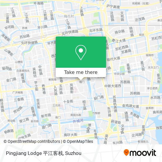 Pingjiang Lodge 平江客栈 map