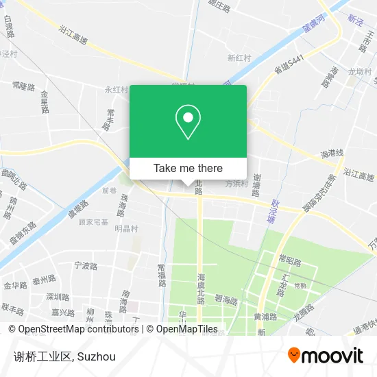 谢桥工业区 map