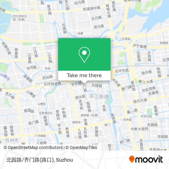 北园路/齐门路(路口) map
