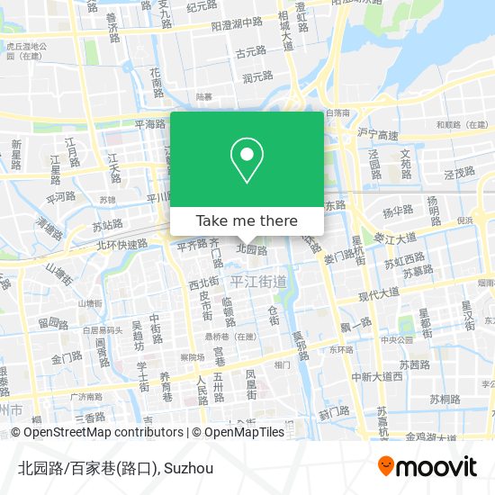 北园路/百家巷(路口) map