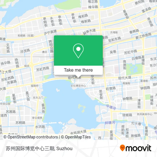 苏州国际博览中心三期 map