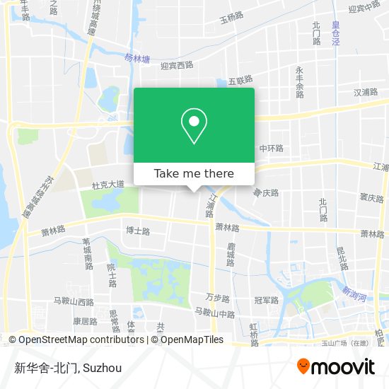 新华舍-北门 map