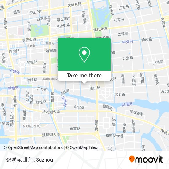 锦溪苑-北门 map