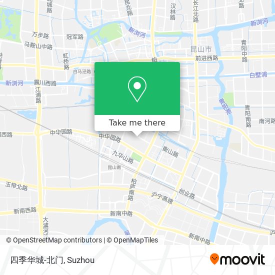 四季华城-北门 map