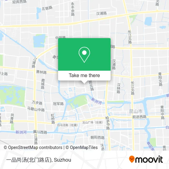 一品尚汤(北门路店) map