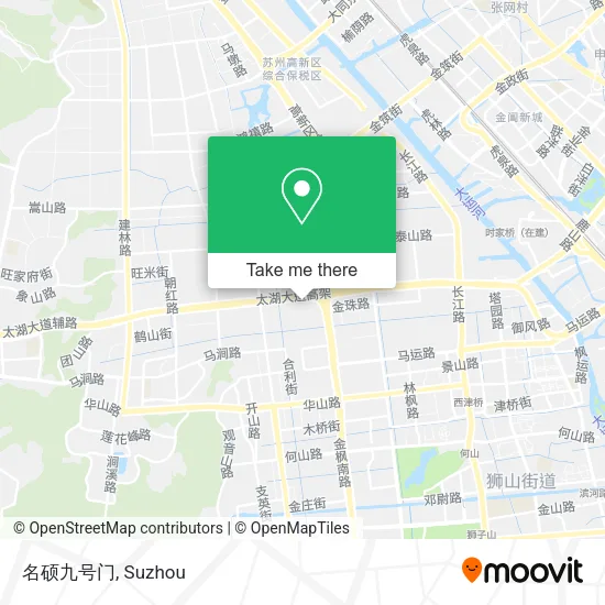 名硕九号门 map
