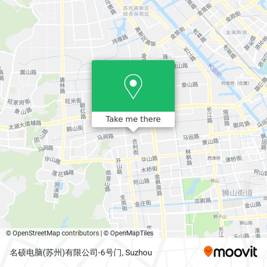 名硕电脑(苏州)有限公司-6号门 map