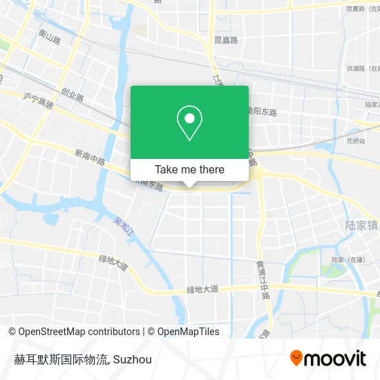 赫耳默斯国际物流 map