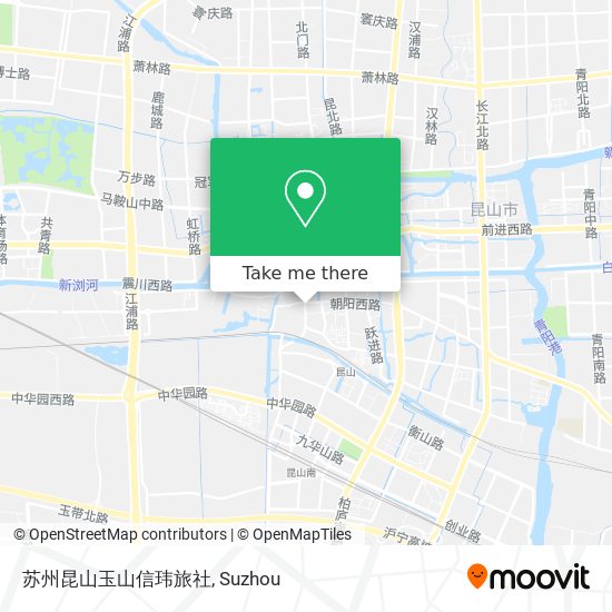 苏州昆山玉山信玮旅社 map